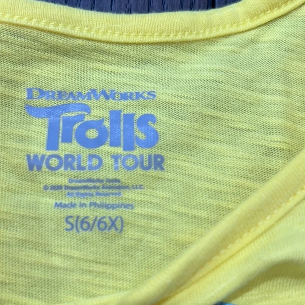 NWOT! Trolls world tour tie-dye outfit